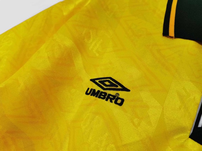 91-93 Brazil  Home Retro Jersey