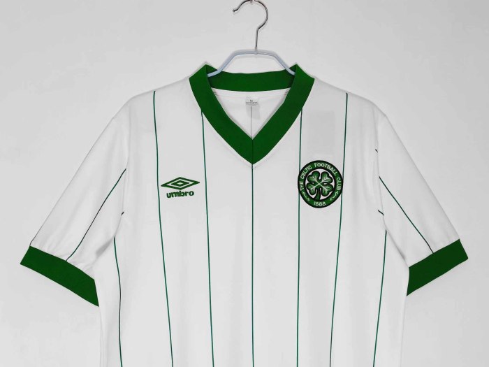 84-86 Celtic FC Away Retro Jersey
