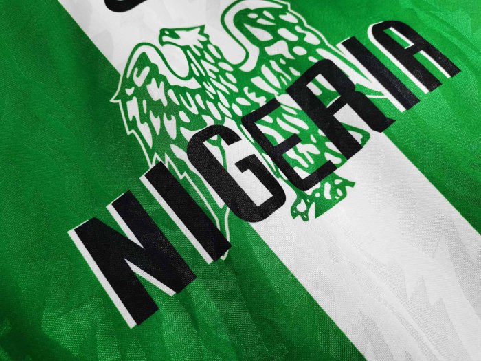 Retro 1996 Nigeria Home Jersey