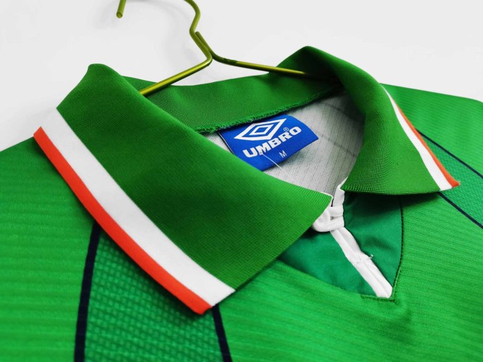 94-96 Ireland Home  Retro Jersey