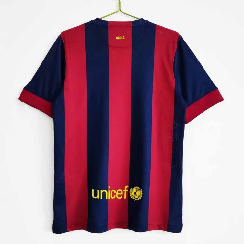 14-15 Barcelona Home  Retro Jersey