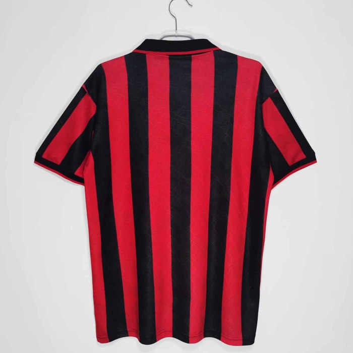95-96 AC Milan Home Retro Jersey