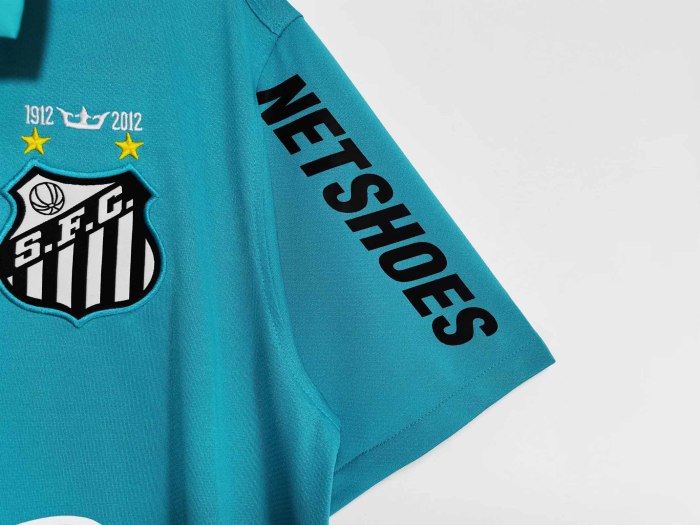 12-13  Santos FC  Second away Retro Jersey