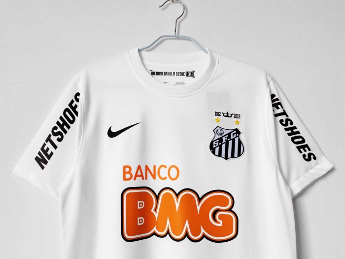 2013 Santos FC Home Retro Jersey