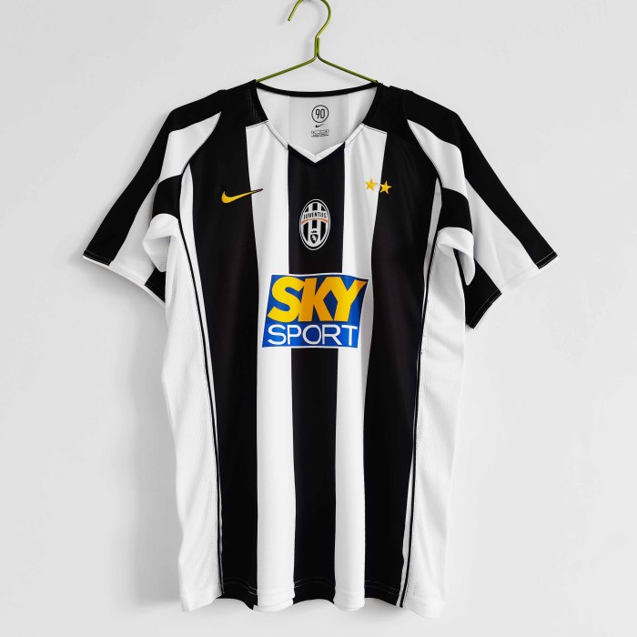 04-05 Juventus Home Retro Jersey