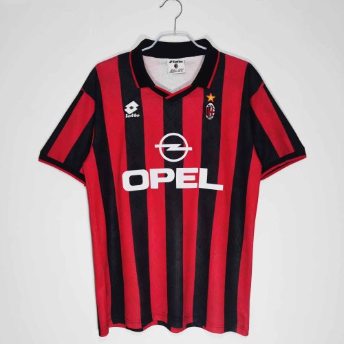 95-96 AC Milan Home Retro Jersey
