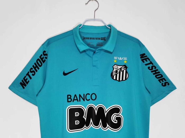12-13  Santos FC  Second away Retro Jersey