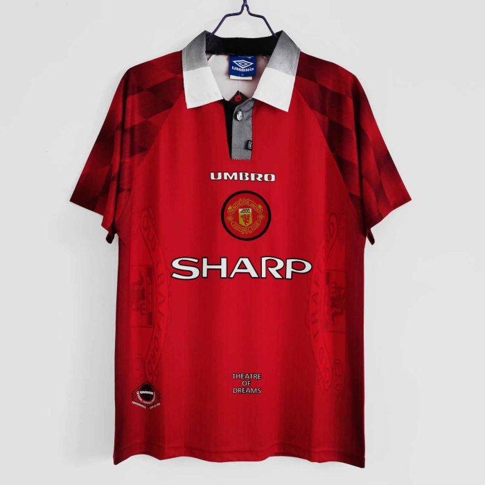 96-97 Manchester United Home Retro Jersey