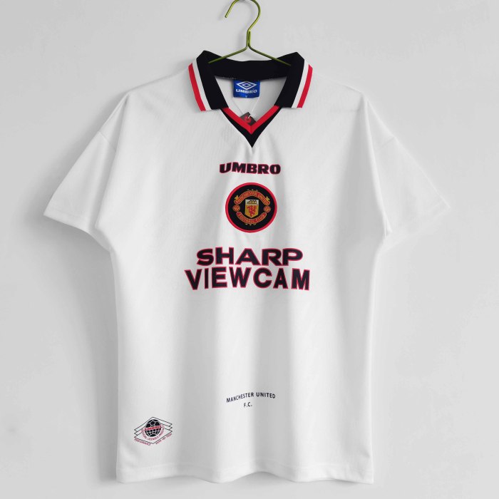 96-97 Manchester United Away Retro Jersey