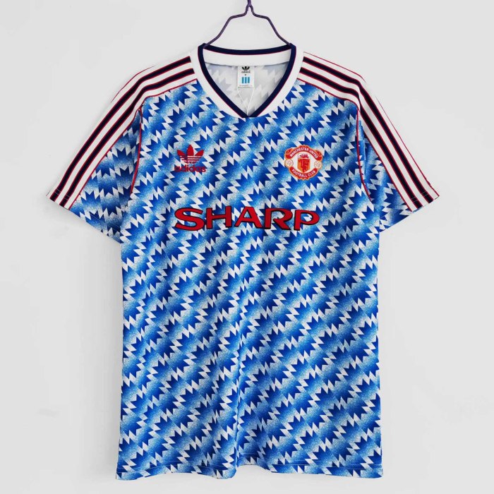 90-92 Manchester United Away Retro Jersey