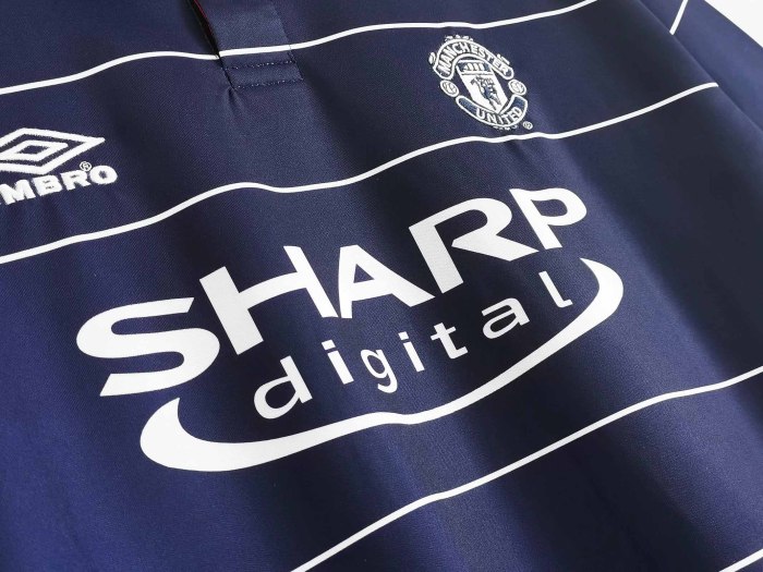 99-00 Manchester United Away Retro Jersey
