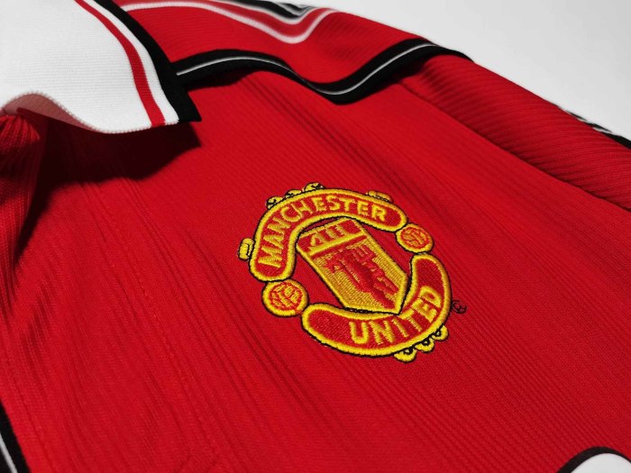 Long sleeve 98-99 Manchester United Home Retro Jersey