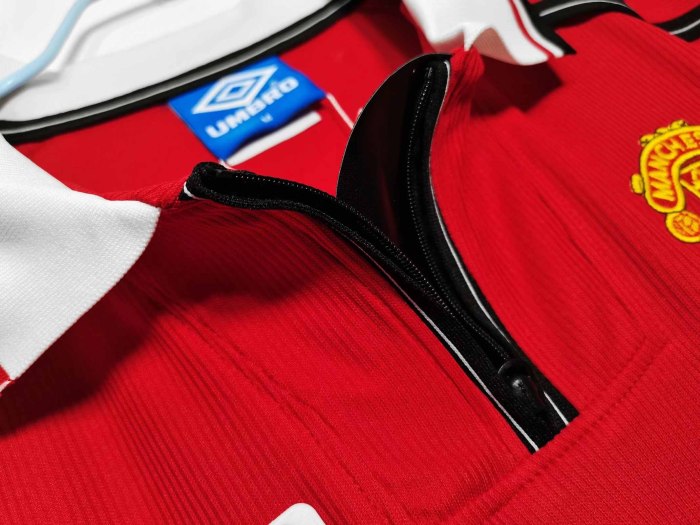 Long sleeve 98-99 Manchester United Home Retro Jersey