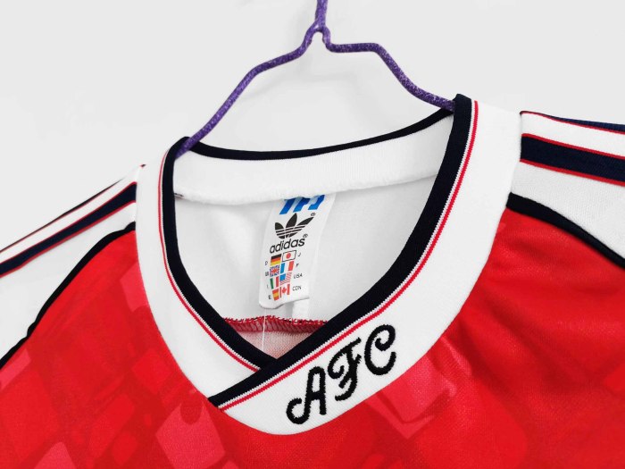 90-92 Arsenal Home Retro Jersey