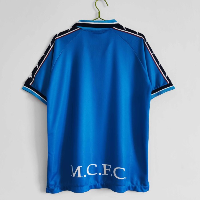 97-98  Manchester City Home Retro Jersey