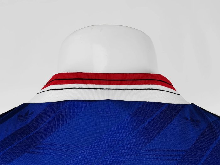 Long sleeve 86-88 Manchester United Second away Retro Jersey
