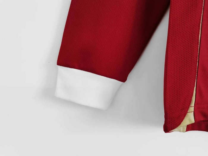 Long sleeve 06-07 Manchester United Home Retro Jersey