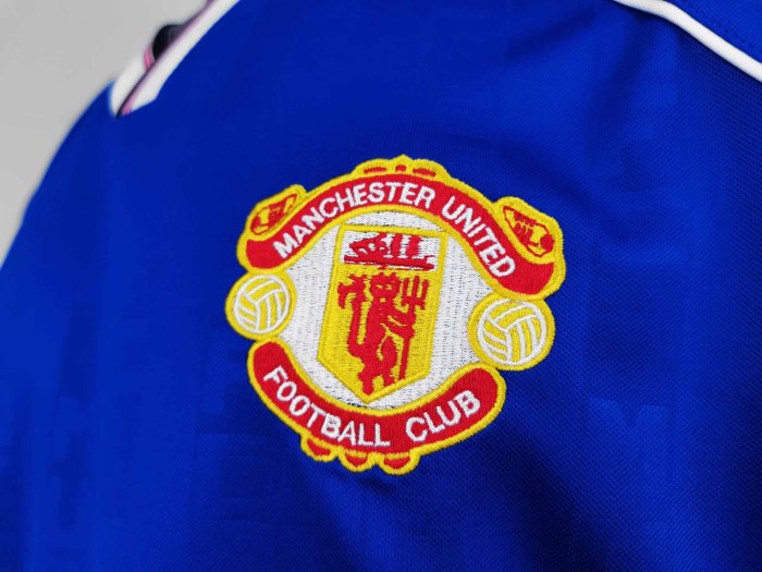 88-90 Manchester United Second away  Retro Jersey