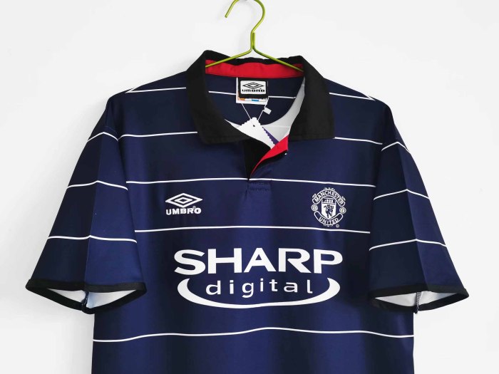 99-00 Manchester United Away Retro Jersey