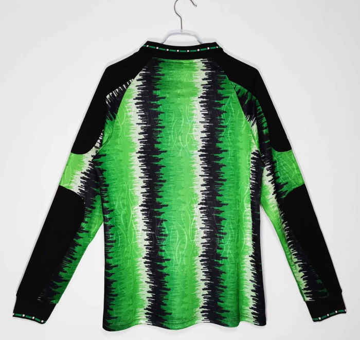 Long sleeve 90-91 Manchester United Goalkeeper  Retro Jersey