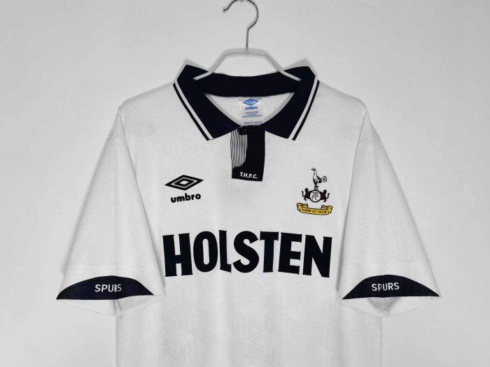 91-93 Tottenham Hotspur  Home Retro Jersey