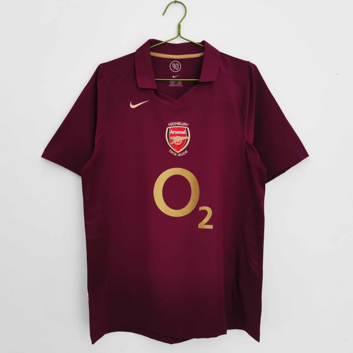 05-06 Arsenal Home Retro Jersey