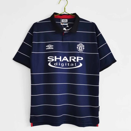 99-00 Manchester United Away Retro Jersey