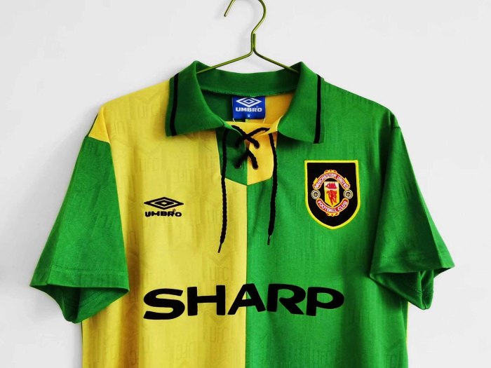 92-94 Manchester United Second away  Retro Jersey