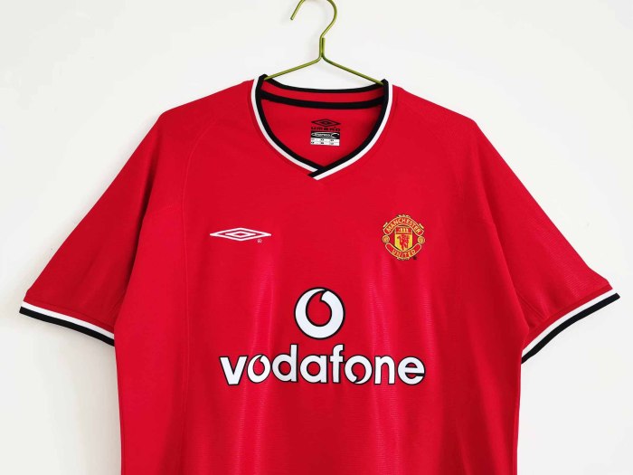 00-02 Manchester United Home Retro Jersey