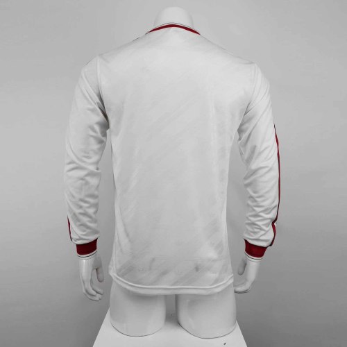 Long sleeve 86-88 Manchester United Away Retro Jersey