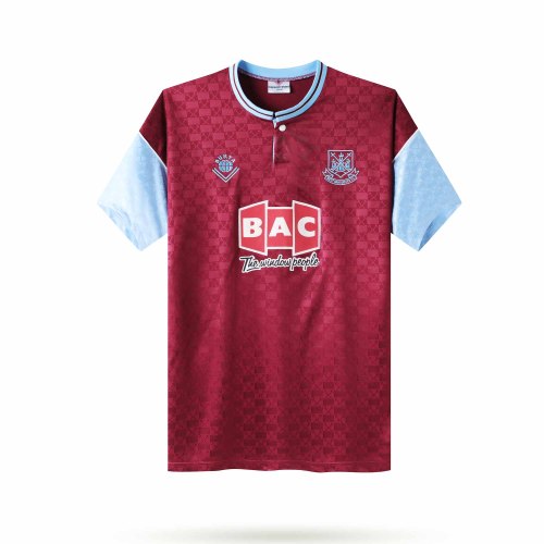 89-90 West Ham United Home Retro Jersey