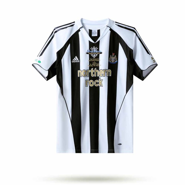 2006  Newcastle United Shearer testimonies Retro Jersey