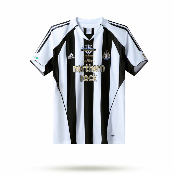 2006  Newcastle United Shearer testimonies Retro Jersey