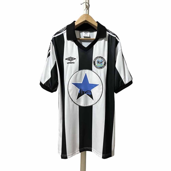 80-82  Newcastle United Home  Retro Jersey