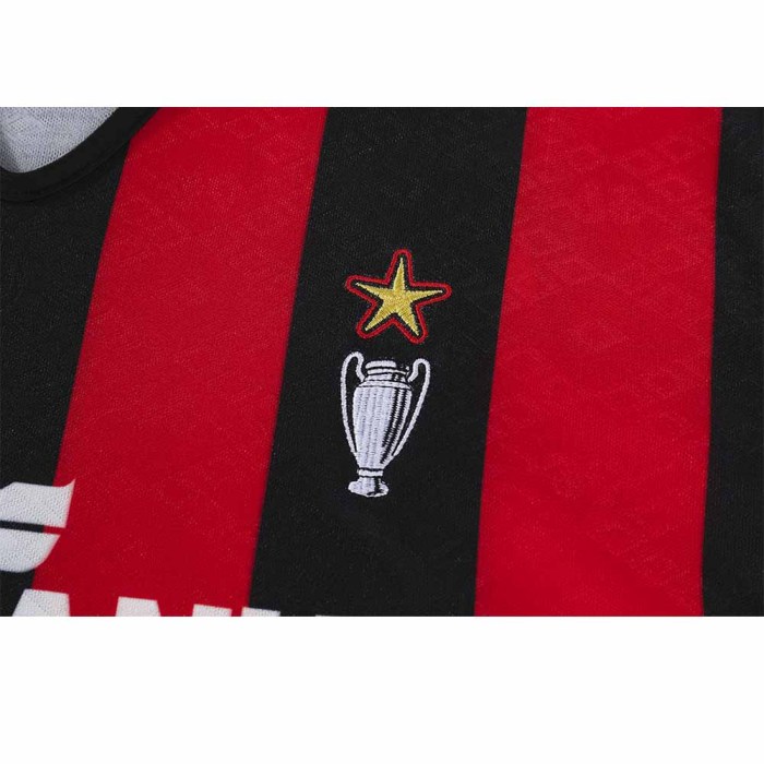 89-90 AC Milan Home Retro Jersey