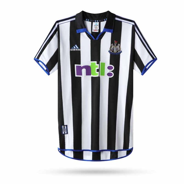 00-01 Newcastle United  Home Retro Jersey