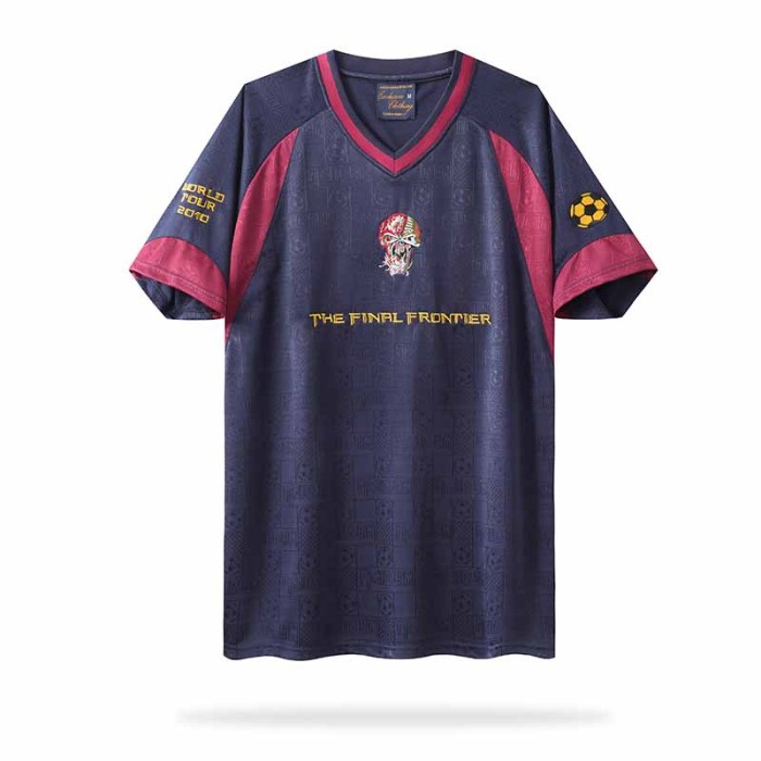2010 Iron Maiden Home Retro Jersey