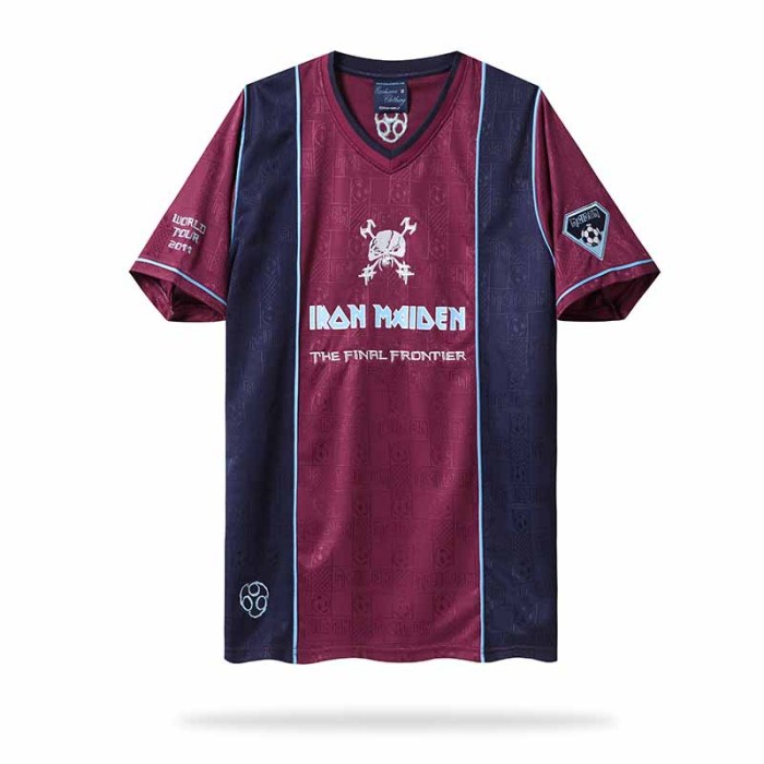 2011 Iron Maiden Away Retro Jersey