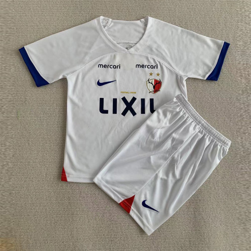 Kids kit 23-24 Kashima Antlers Away Thailand Quality