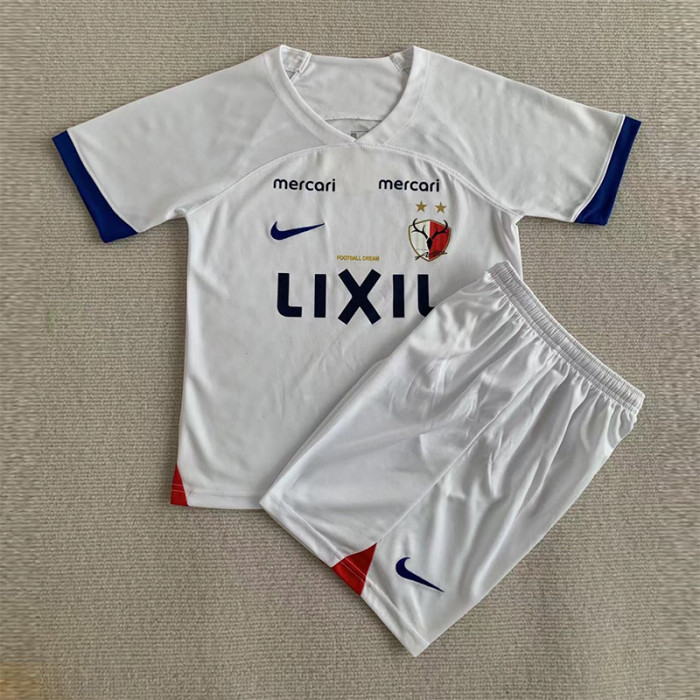 Kids kit 23-24 Kashima Antlers Away Thailand Quality