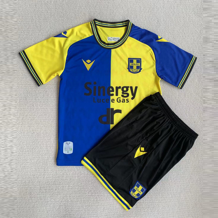 Kids kit 23-24 Hellas Verona Thailand Quality(souvenir edition)