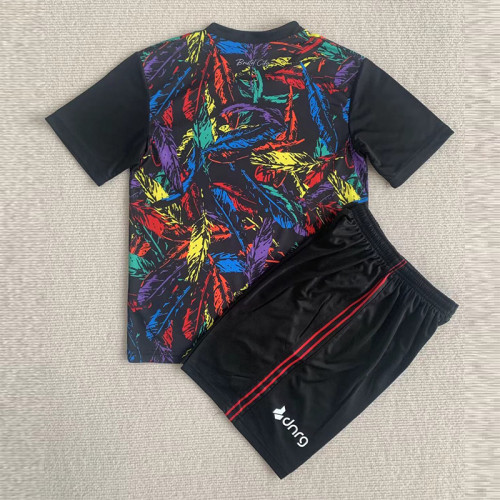 Kids kit 23-24 Bristol City Black Goalkeeper Thailand Quality