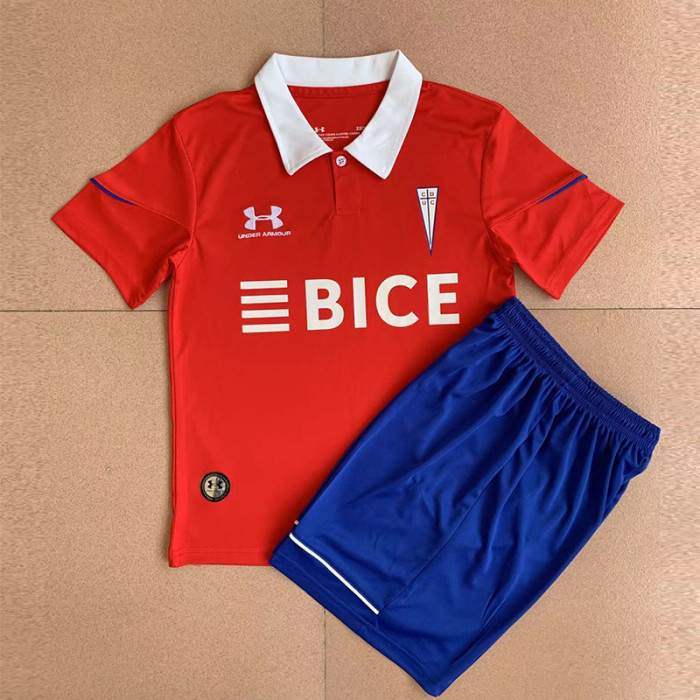 Kids kit 23-24 Universidad Catolica (Chile) Away Thailand Quality