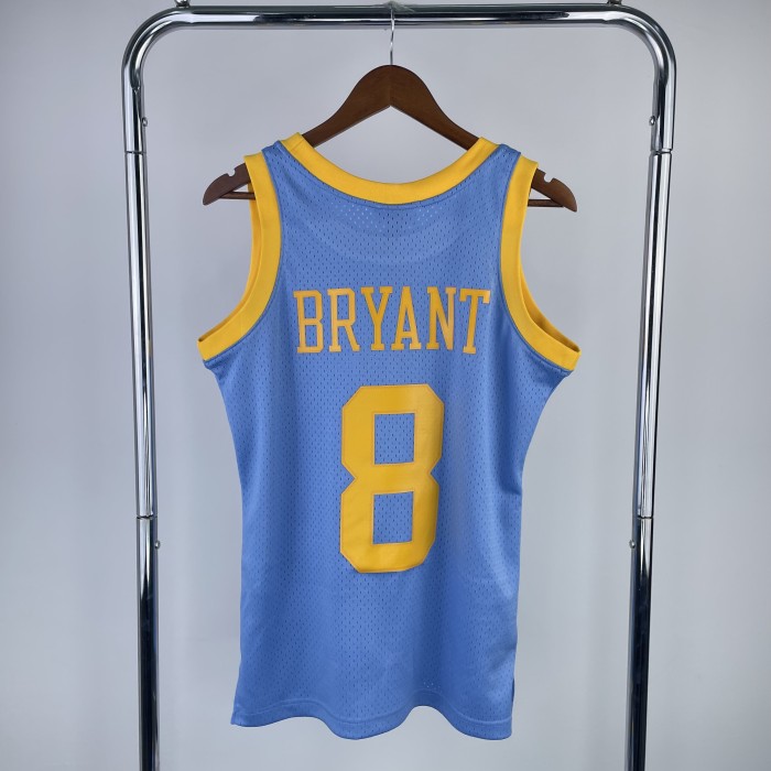 Heat Transfer Retro NBA Los Angeles Lakers Kobe Bryant 2002 Blue Jersey