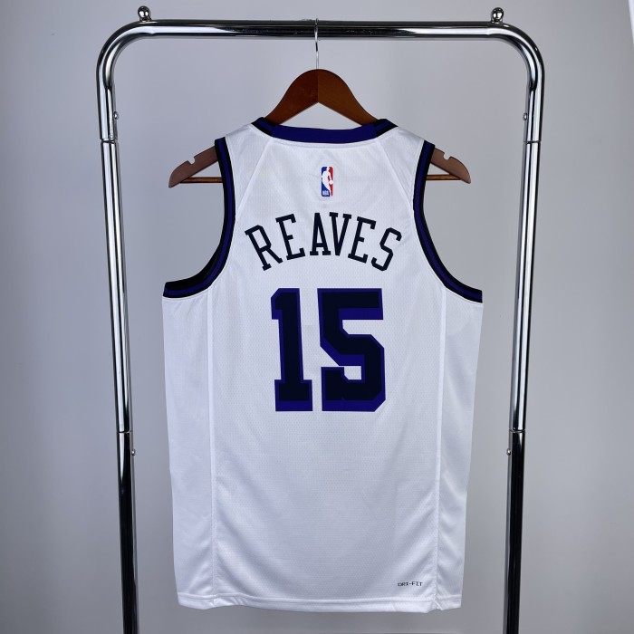 Heat Transfer NBA Los Angeles Lakers Austin Reaves 2022-23 City Edition Swingman Jersey