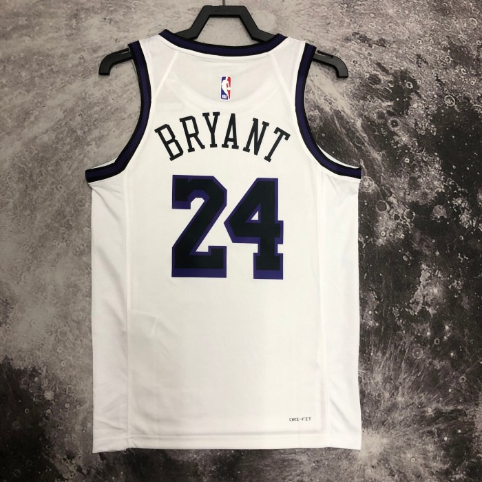Heat Transfer  NBA Los Angeles Lakers Kobe Bryant 2022/23 White City Edition  Jersey