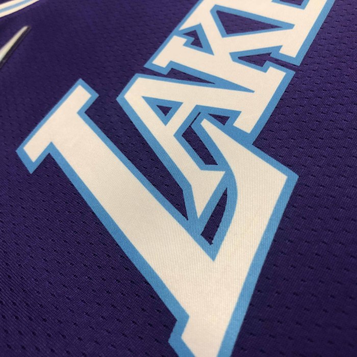 Heat Transfer NBA 2022 Los Angeles Lakers Rondo 75th Anniversary City Edition Purple Jersey