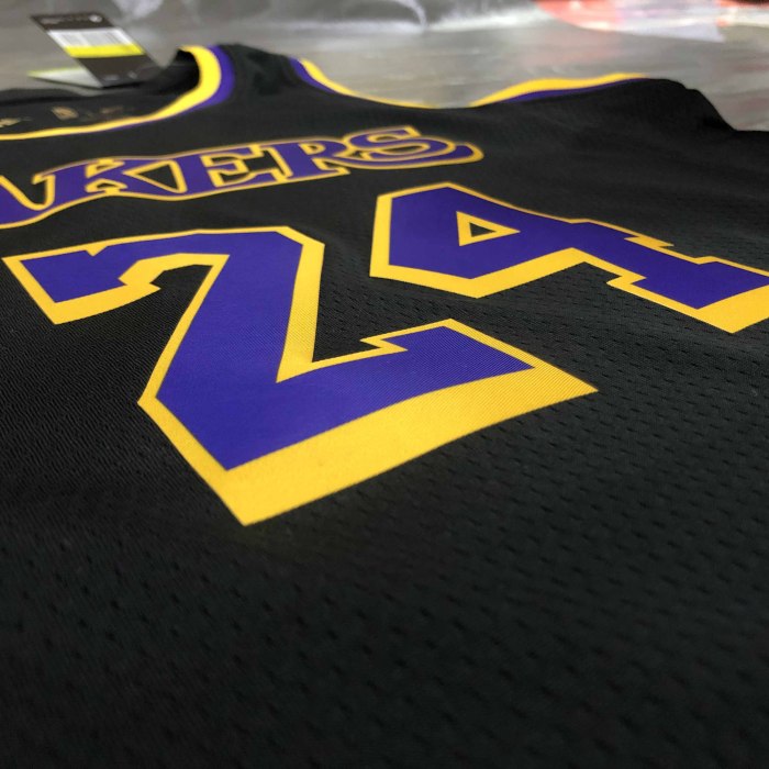 Heat Transfer 2021 NBA  Los Angeles Lakers  Kobe Bryant Bonus Edition Black Jersey