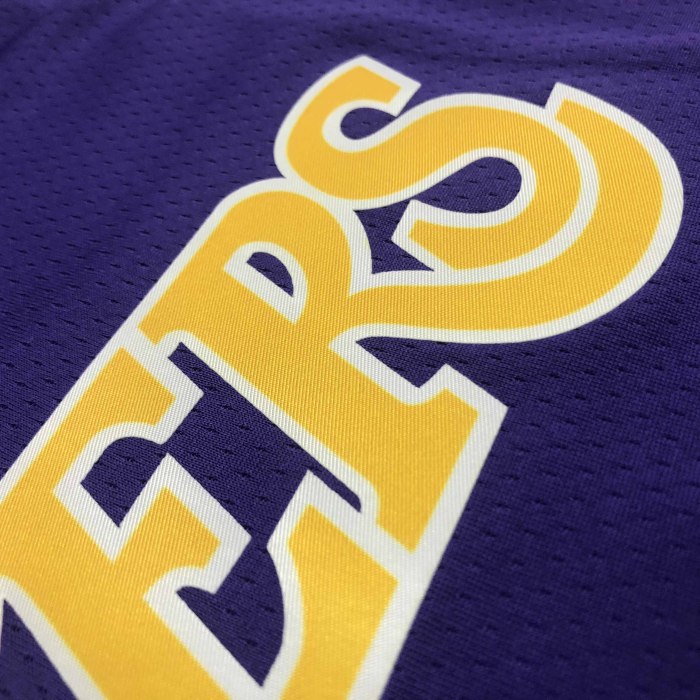 Heat Transfer NBA  Los Angeles Lakers Rondo  Purple Jersey