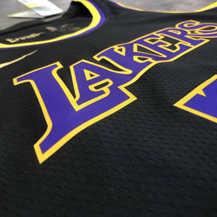 Heat Transfer 2021 NBA  Los Angeles Lakers  Kobe Bryant Bonus Edition Black Jersey